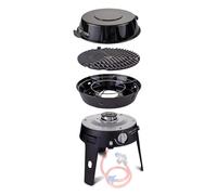 CADAC - Safari Chef 30 LP Combo - Barbecues portables - Revêtement céramique GreenGrill - Incl. Housse de protection - Camping - Les incontournables du barbecue - Utilisation en extérieur
