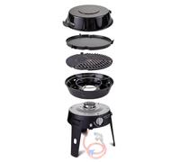 CADAC - Safari Chef 30 LP Deluxe - Barbecues portables - Revêtement | céramique CeramiCoat - Incl. Housse de protection - Camping - Les incontournables du barbecue - Utilisation en extérieur
