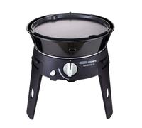 CADAC - Safari Chef 30 LP Deluxe - Grilles portables | Revêtement céramique CeramiCoat - Sac de transport inclus, camping, 50 mbar, indispensable pour barbecue