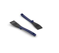 Cadac Spatule en Nylon - Plastique - Pinces et spatules - Accessoires pour grillades - Noir - Bleu - Barbecue - Utilisation en extérieur