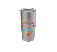 Cadeau Beau Papa Bonus Fête des Pères Noël Original Enfants Gobelet isotherme en acier inoxydable double paroi