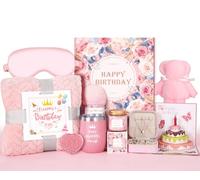 Cadeau d'anniversaire pour femme, amitié, panier cadeau unique « Happy Birthday » - Coffret cadeau de luxe pour maman, sœur, elle, meilleure amie, épouse, collègue, petite amie, fille