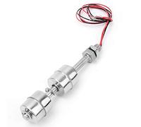 Cadeau de Juillet ????? ?????? Double commutateur de flotteur de boule d'acier inoxydable, commutateur de capteur de contrôleur de niveau d'eau pour la piscine de réservoir(100mm)