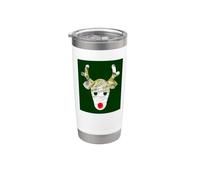 Cadeau de Noël assorti pour garçons et filles Gobelet isotherme en acier inoxydable double paroi