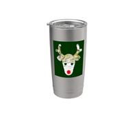 Cadeau de Noël assorti pour garçons et filles Gobelet isotherme en acier inoxydable double paroi