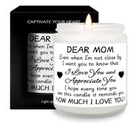 Cadeau Femme Bougie Parfumées Maman Anniversaire Femmes Merci Cadeaux | Idee Bougies Parfumée Lavande Parfum Pot En Verre Candle Sent Bon Maison Pour Mere