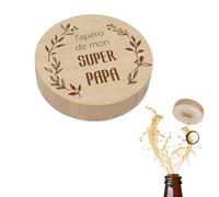Cadeau Fete Des Peres Cadeau Papa Ouvre Bouteille Cadeaux Anniversaire Papa,Cadeaux pour Papa,Super Papa Décapsuleur,Fete Des Peres Saint Valentin Pour Homme