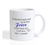 Cadeau Homme Cadeau Famme Mug Pour Collegue Meilleure Amie Tonton Maman Papa Beau Papa Beau Maman Cadeaux Famille Mug Cadeaux Noel Saint Valentin Pour Famille Amie (Emblème du Poing des Frères)