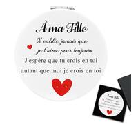 Cadeau Noel Fille Miroir De Poche,Cadeau Ado Fille,Cadeau Fille,Cadeau Adolescente Fille,Cadeau Communion Fille,Cadeau Bapteme Fille,Cadeau Jeune Fille,Cadeau Petite Fille,Cadeau Pour Ma Fille