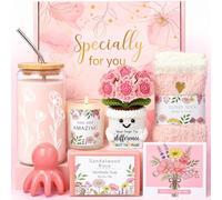 Cadeau pour femme, cadeau d'anniversaire pour sa petite amie, coffret cadeau de plantes d'intérieur positives pour maman, sœur, collègue, verres à boire comme cadeau de fin d'études pour les camarades