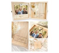 Cadeau pour l'arrière-grand-père – C'est une chance d'avoir un tel arrière-grand-père – Coffret en bois – Coffret cadeau en bois haut de gamme 14 x 14 x