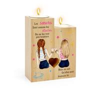 Cadeau Soeur Chandelier Idee Cadeau Soeur Original Anniversaire | Idée Cadeau Pour Ma Soeur Sa Soeur Amitié Friends Cadeau Petite Fille Noel St Valentin Saint Valentin