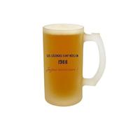 CADEAUX.COM - Verre À Bière Chope Message Générique Année 1988 Personnalisé - Cadeau Personnalisable - Cadeau Anniversaire - Cadeau Homme et Femme - Cadeau Année