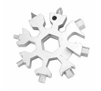 Cadeaux pour homme, papa, outil multifonction 18 en 1, flocon de neige, gadgets d'anniversaire pour hommes qui ont tout