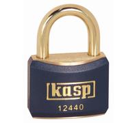 Cadenas 40 mm avec serrure à clé Kasp K12440BLUA1 or-jaune 1 pc(s)