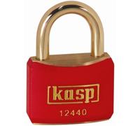 Kasp Security Cadenas K12440REDD 40 mm avec serrure à clé or-jaune 1 pc