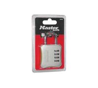 Cadenas à 4 chiffres en acier 50mm - MASTER LOCK - coloris aléatoire