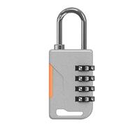 Cadenas à 4 chiffres - Serrure à combinaison de 1,06 x 2,76 pouces, outil de sécurité combiné en métal sturdy et étanche | Casier à Code personnel Portable robuste, boîte de rangement pour valise de