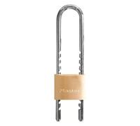 Cadenas à anse ajustable à clé Master Lock n° 1950EURDCC en laiton massif 50 mm