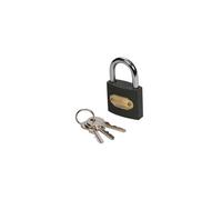 Cadenas à anse en fer, cylindre en laiton 50 mm - MSS04I - Silverline