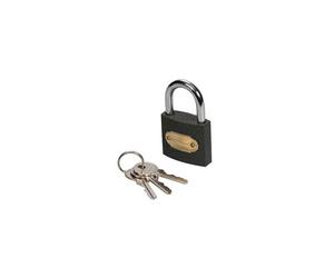 Cadenas à anse en fer, cylindre en laiton 50 mm - MSS04I - Silverline