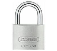 Cadenas à clé - corps Titalium? - anse acier cémenté - 64TI/40 KA6411 ABUS