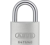 Cadenas à clé - corps Titalium? - anse acier cémenté - 64TI/45 ABUS