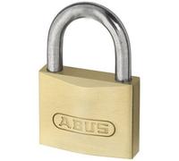 Cadenas à clé - laiton - anse cémentée - entrouvrant - 65/45 KA 451 ABUS