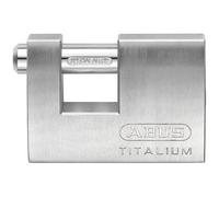 Cadenas à clé - rectangulaire - 70 mm - aluminium Titalium - 82TI/70 ABUS