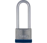 Cadenas à clé Silver Rock - corps en zinc - haute anse 80 mm - L 50 mm ABUS