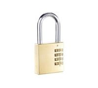 AGT Cadenas à code 4 chiffres - en laiton - 50 mm