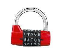 Cadenas à Code 5 Chiffres en Alliage de Zinc pour Casier de Gym | Antivol à combinaison pour porte et valise, corps en métal robuste, anse en acier trempé résistante à la coupe