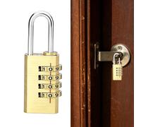 Cadenas à code Cadenas avec code 4 chiffres étanche réinitialisable