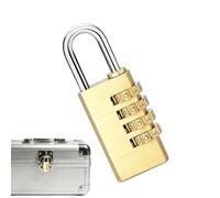 Cadenas à code Cadenas réinitialisable 4 chiffres lourd