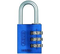 Cadenas à code - en aluminium - 3 molettes - 30 mm - jaune - 145 ABUS