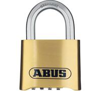 Cadenas à combinaison - ABUS - 180IB/50 B/DFNLI - Corps laiton forgé - Anse inox - Code numérique à quatre chiffres