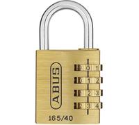 ABUS Cadenas à combinaison 165, laiton, code individuel, tailles variées