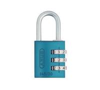 Cadenas à combinaison ABUS aluminium 145/40 Bleu Lock-Tag - 48807