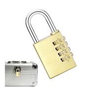 Cadenas à combinaison Cadenas avec code 4 chiffres étanche réinitialisable