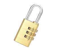 Cadenas à combinaison Cadenas avec code 4 chiffres étanche réinitialisable