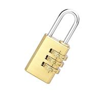 Cadenas à Combinaison Cadenas avec code 4 chiffres étanche réinitialisable