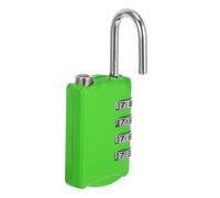 Cadenas à Combinaison en Alliage de Zinc, 4 Chiffres, Vert Clair | Format Compact et Léger, Usage Voyage ou Casiers de Gym, Verrou Réinitialisable, Style Unique