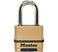Cadenas à Combinaison Haute Sécurité Master Lock M175EURDLF, Corps Zinc 56 mm, Anse Octogonale L 9 mm