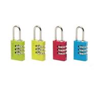 Cadenas à combinaison - 20mm - aluminium et acier - coloris assortis