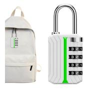 Cadenas à combinaison portable sans ermeture éclair | Pour garage, porte, randonnée, déménagement, bureau, extérieur, patio, porche, entrepôt