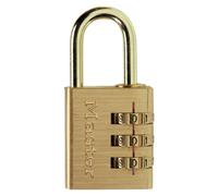 Cadenas à combinaison programmable laiton MASTER LOCK 30mm anse d.5xh.24mm
