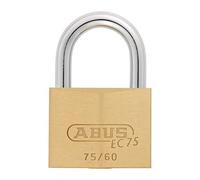 Cadenas à cylindre 75/60 gl.-7561 L.60mm corps de serrure MS gl.ABUS