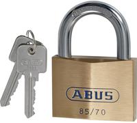 Cadenas à cylindre ABUS 85/70 à fermeture différente 98 mm - 80633