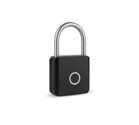 Cadenas à Empreinte Digitale Intelligent IP56, Cadenas Biométrique Haute Sécurité Anti-Vol USB-C Rechargeable, Déverrouillage en 0.5s, 30 Empreintes pour Valise, Bagage, Casier, Salle de Sport