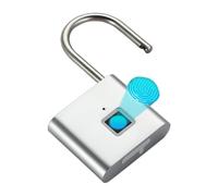 Cadenas à Empreinte Digitale Serrure Intelligente En De Zinc À Empreinte
